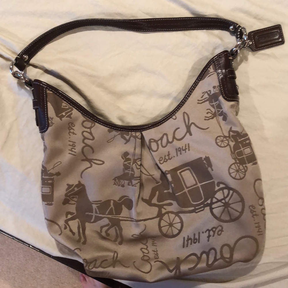 Coach Horse and Carriage Purse